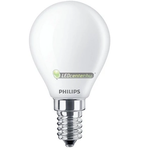 PHILIPS CorePro 6,5W=60W E14 LED FR kisgömb, természetes fehér 8719514347625