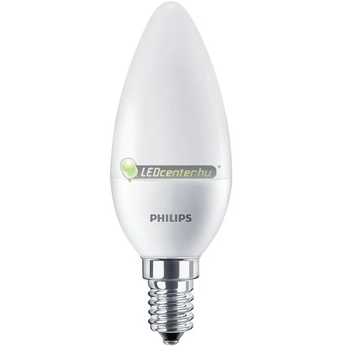 PHILIPS CorePro 5,5W=40W E14 LED FR gyertyaégő, természetes fehér